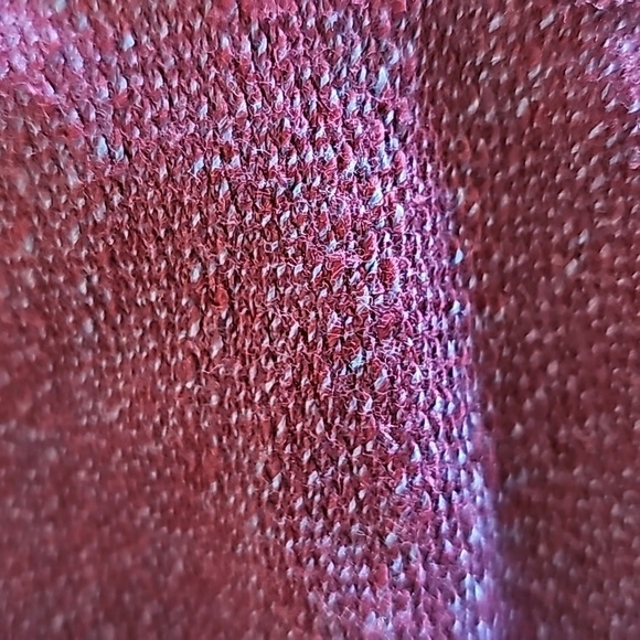 Marine LAYERClayton Textured Pullover in Cabernet Heather - Picture 6 of 7